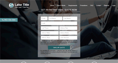 Desktop Screenshot of mylaketitle.com